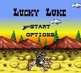 Lucky Luke (Europe) (En,Fr,De,Es) Title Screen
